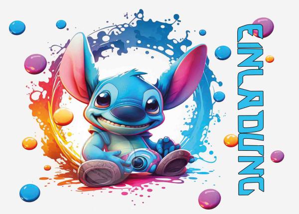 Lilo und Stitch-Einladungskarten